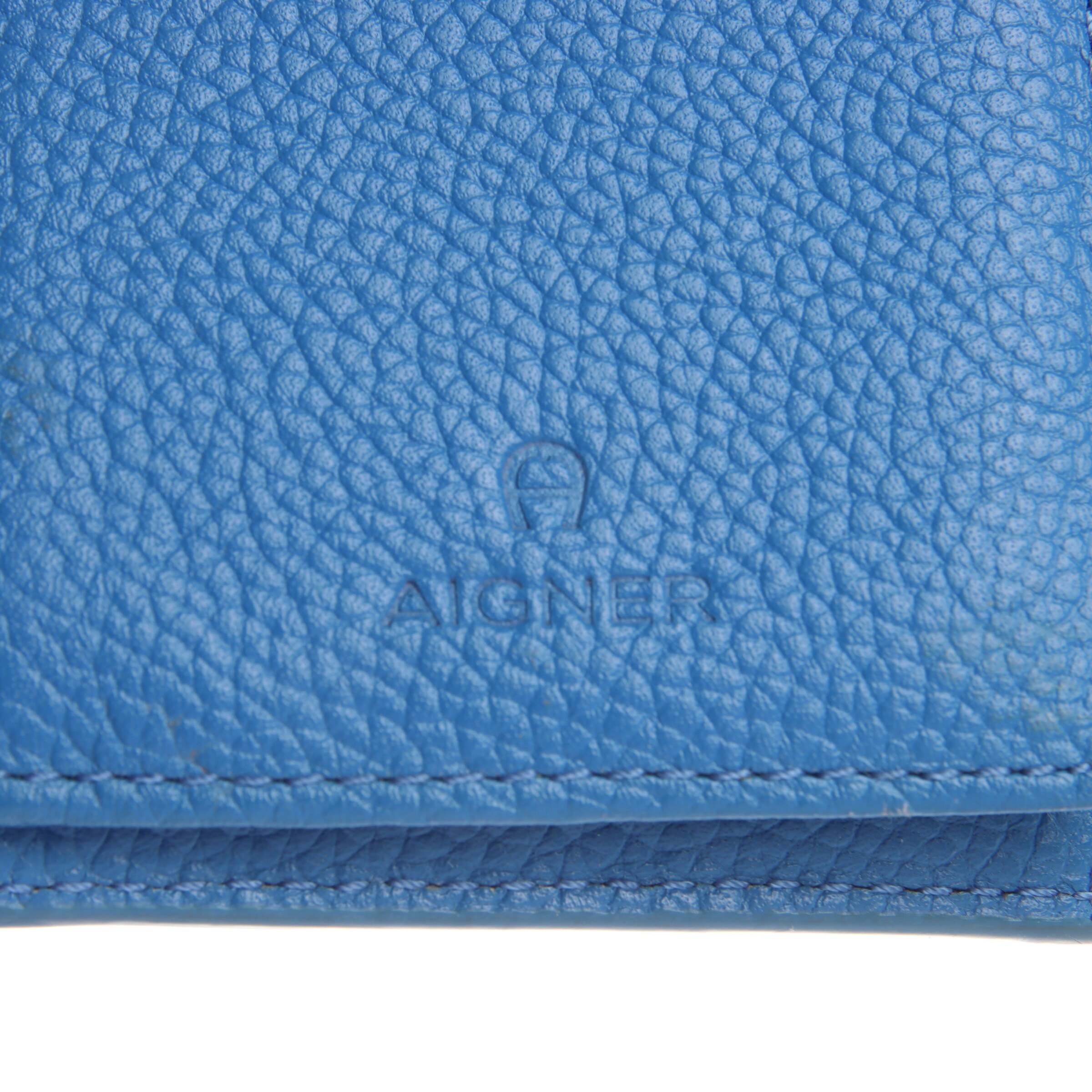 AIGNER Small Leather Goods in One size in Blue