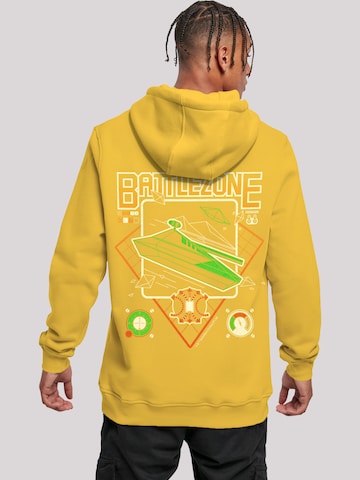 Pull-over 'Gamers Self Isolating Since 1982 Retro Gaming Konsole PC Videospiele Spruch SEVENSQUARED' F4NT4STIC en jaune