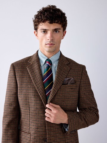 Next - Ajuste estrecho Chaqueta saco en marrón