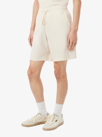 regular Pantaloni sportivi di LACOSTE in beige: frontale