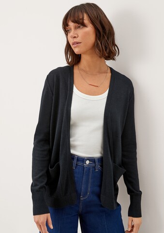 Cardigan s.Oliver en noir : devant