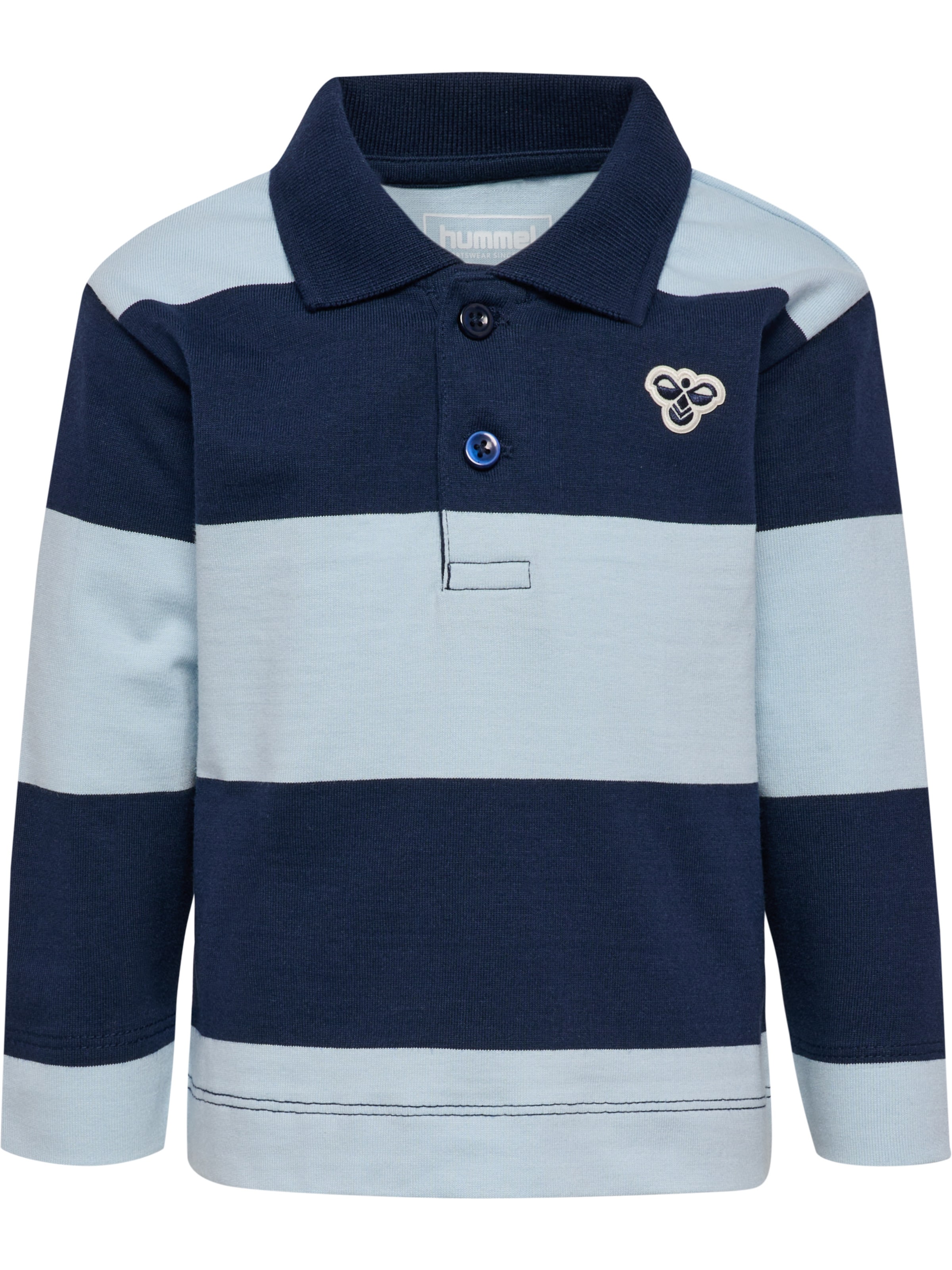 Hummel Polo in Blau: Vorderseite