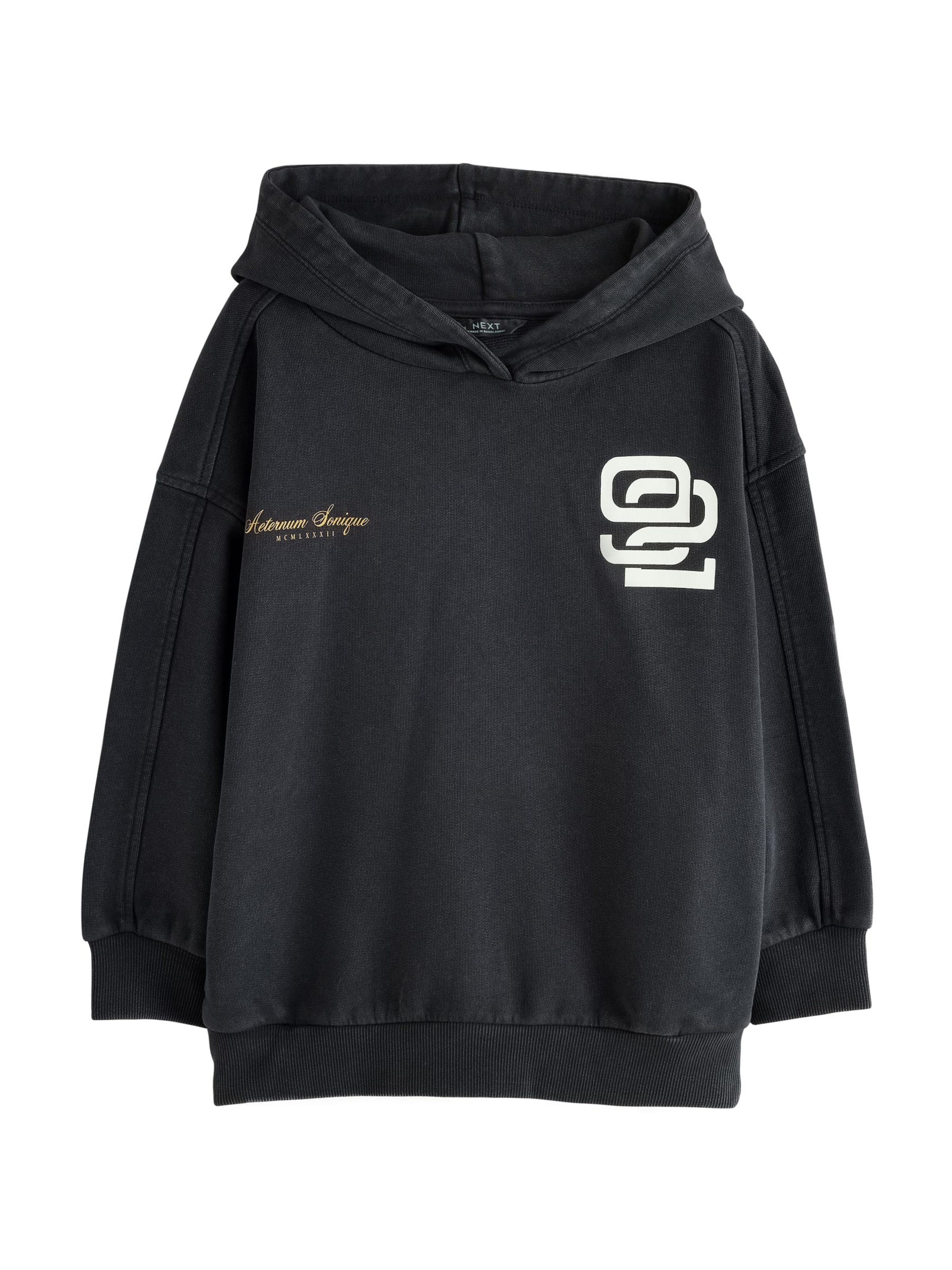 Next - Sudadera en negro: frente