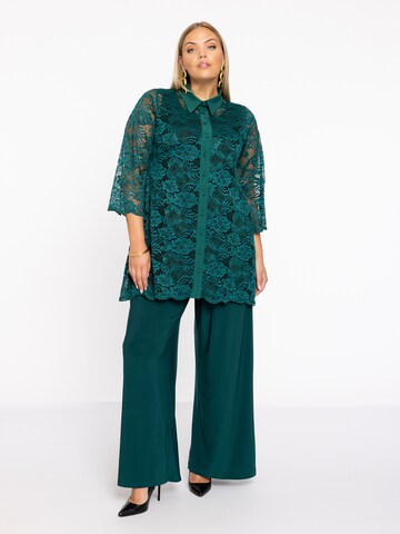 Yoek Blouse in Groen