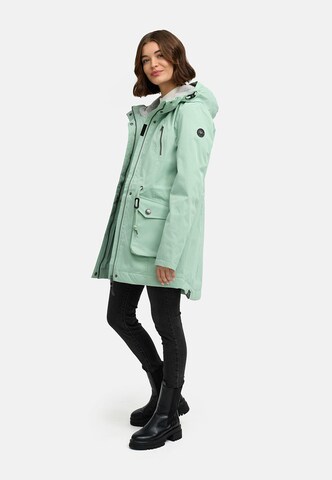 Manteau d’hiver 'Ellsa' Ragwear en vert
