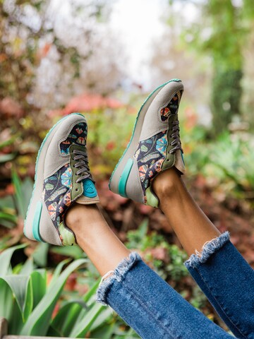 inkkas Sneaker low 'Flutterby - Vegan Premium Sneaker | Nachhaltig & Handgefertigt' in Mischfarben