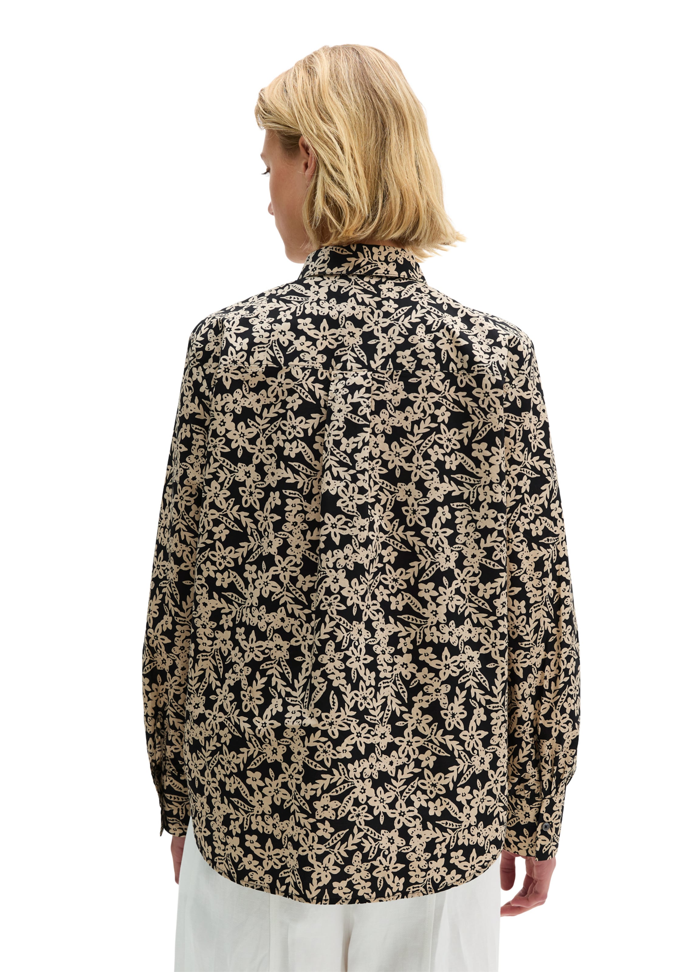 Marc O'Polo Blouse in Zwart