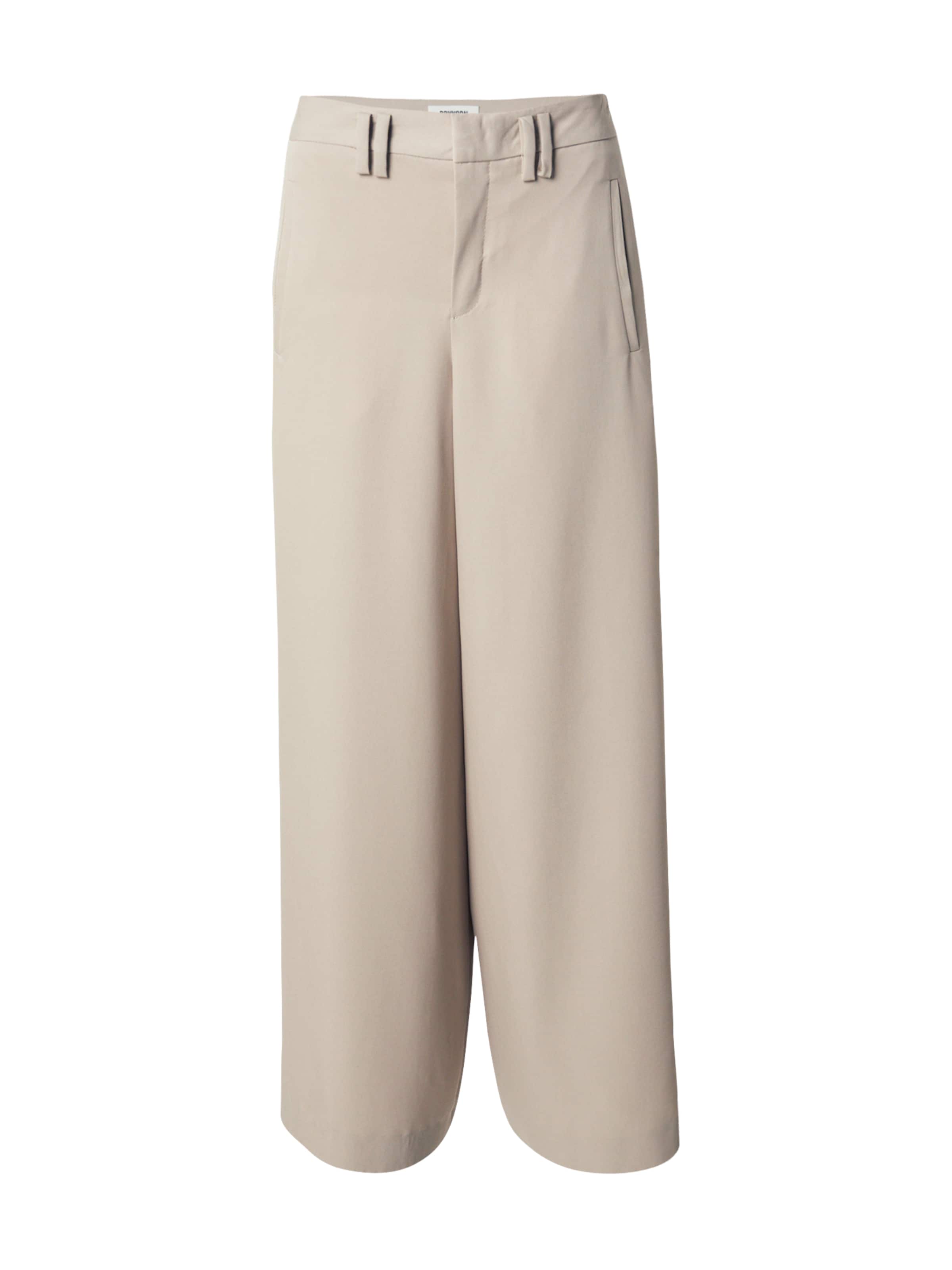 DRYKORN - Perna larga Calças em castanho: frente