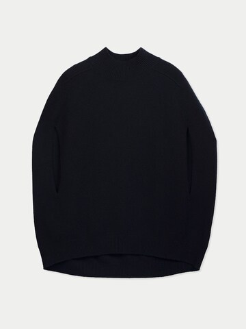juoda GOBI Cashmere Apsiaustas