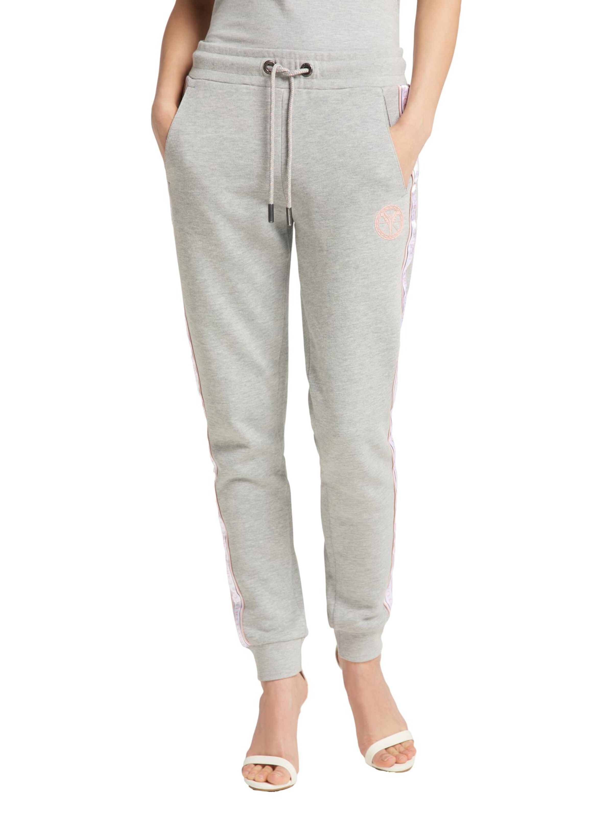 Carlo Colucci Tapered Hose in Grau: Vorderseite