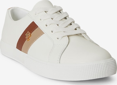 Lauren Ralph Lauren Platform trainers 'JANSON II' in 35 in Cognac / Cappuccino / White, Item view