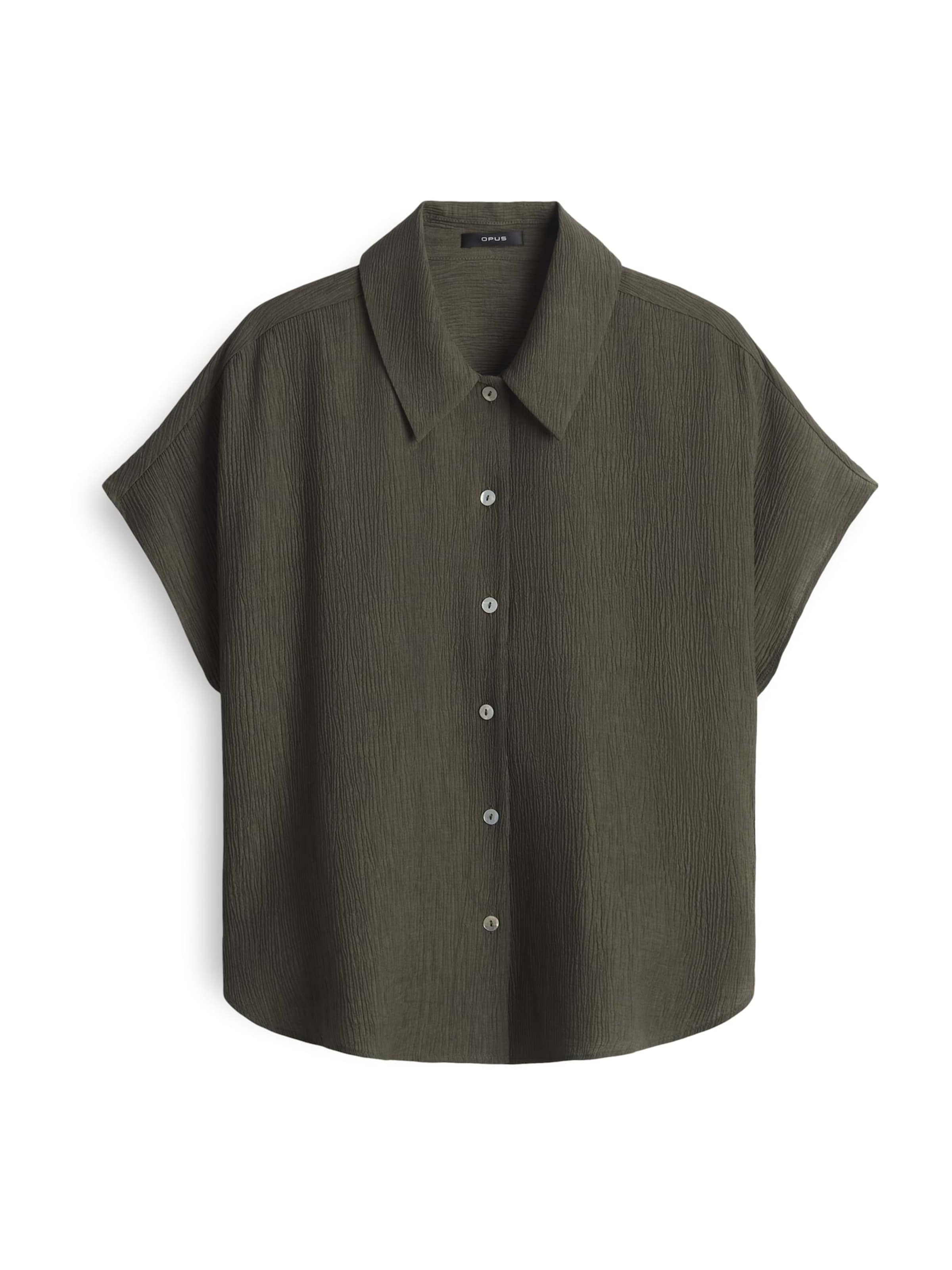 OPUS Bluse 'Fasinga' in Grün: Vorderseite