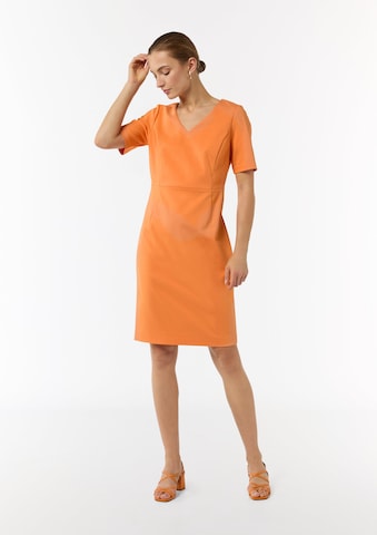 COMMA Sheath dress in Orange