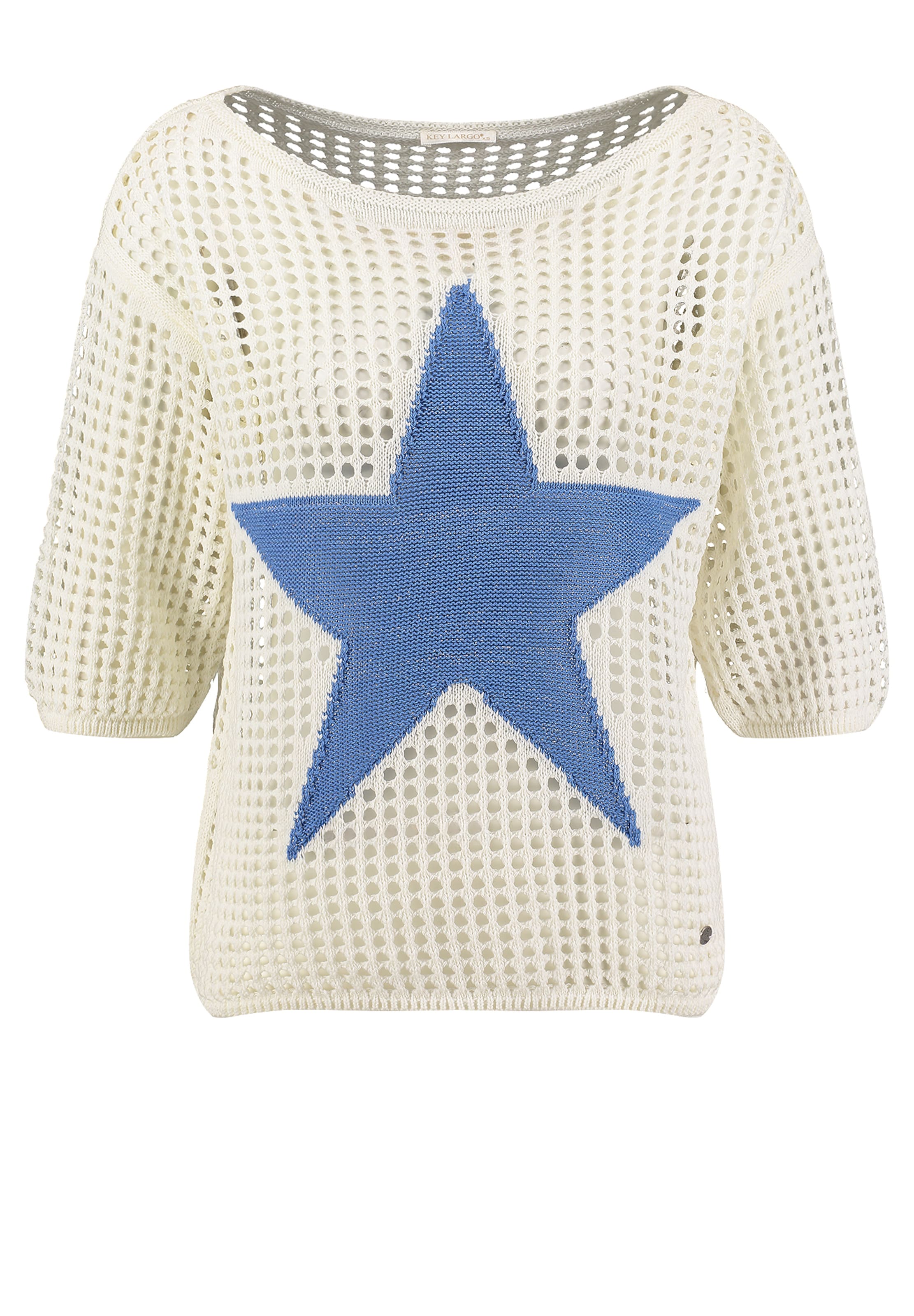 Key Largo Pullover ' Fame ' in Beige: Vorderseite