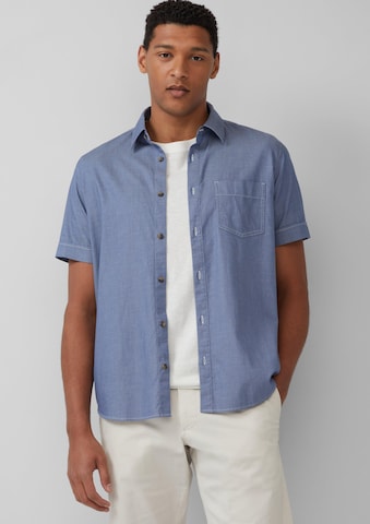 s.Oliver Regular fit Overhemd in Blauw: voorkant