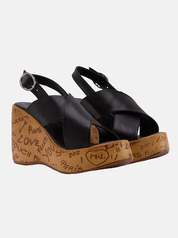 Limoya Sandals in Black