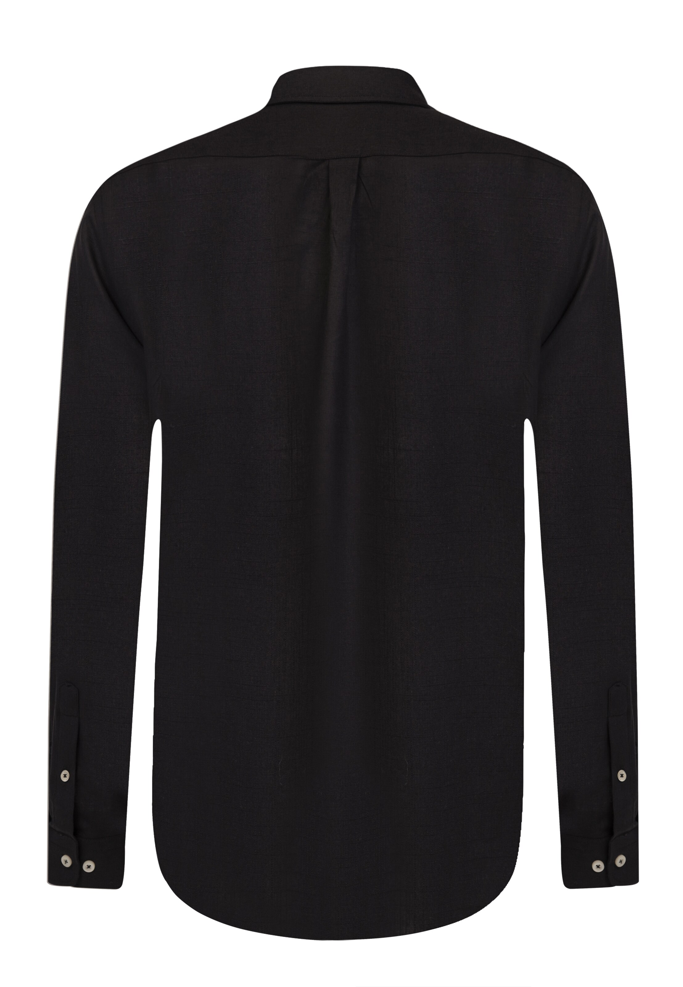 Felix Hardy Regular fit Button Up Shirt in Black