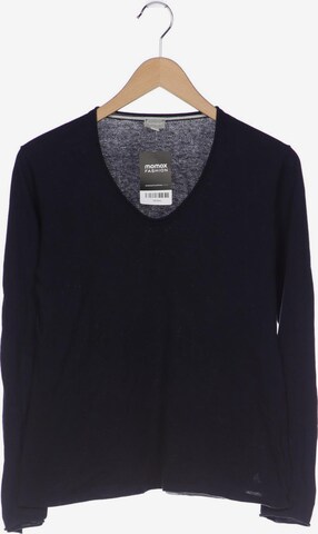 hessnatur Top & Shirt in M in Blue: front