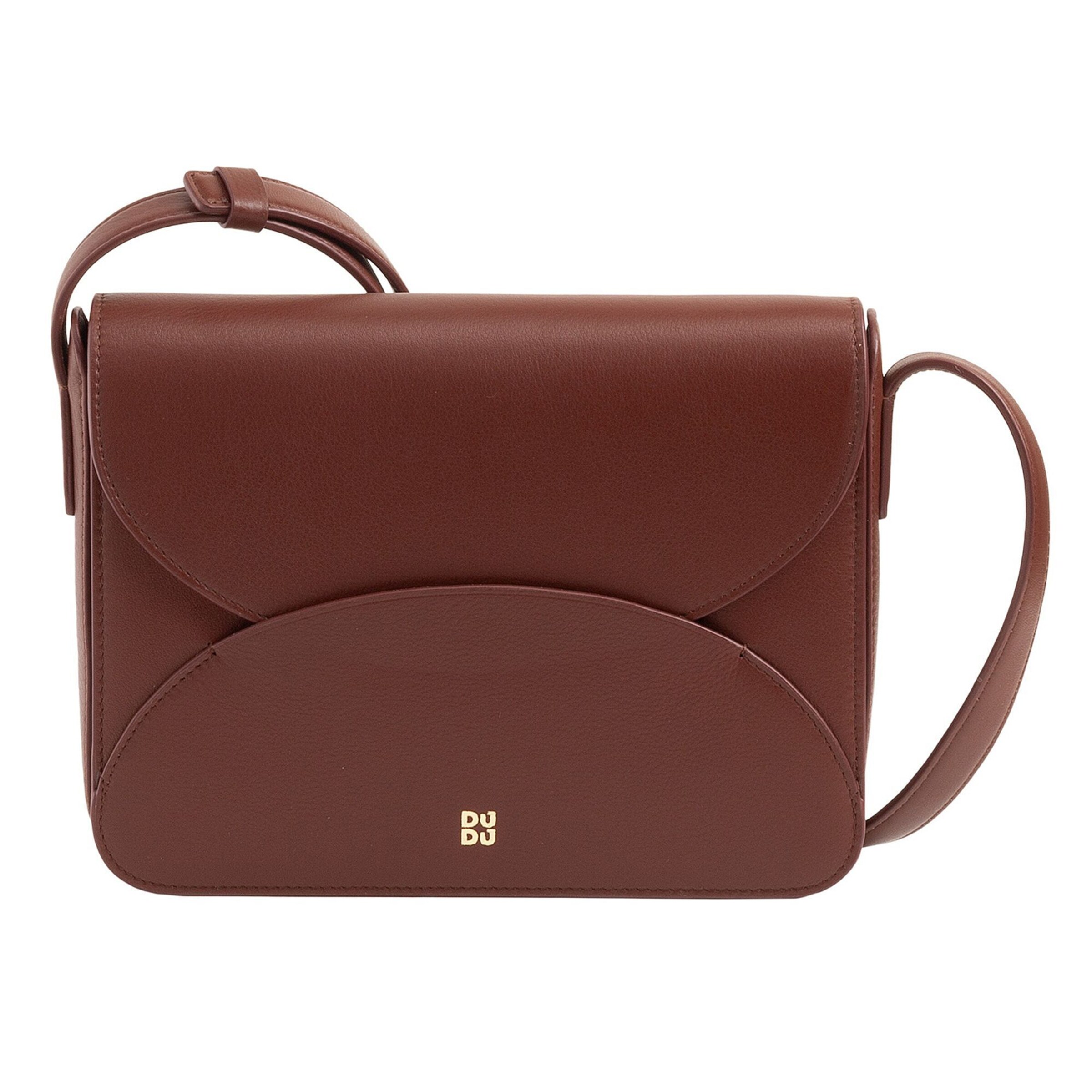 DuDu Schoudertas in Bruin: voorkant