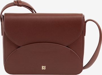 DuDu Crossbody Bag in Brown: front