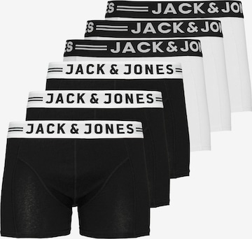 JACK & JONES Boxershorts 'Sense' in Grijs: voorkant