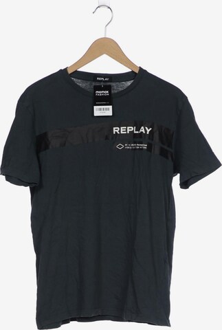 REPLAY Shirt in XL in Green: front