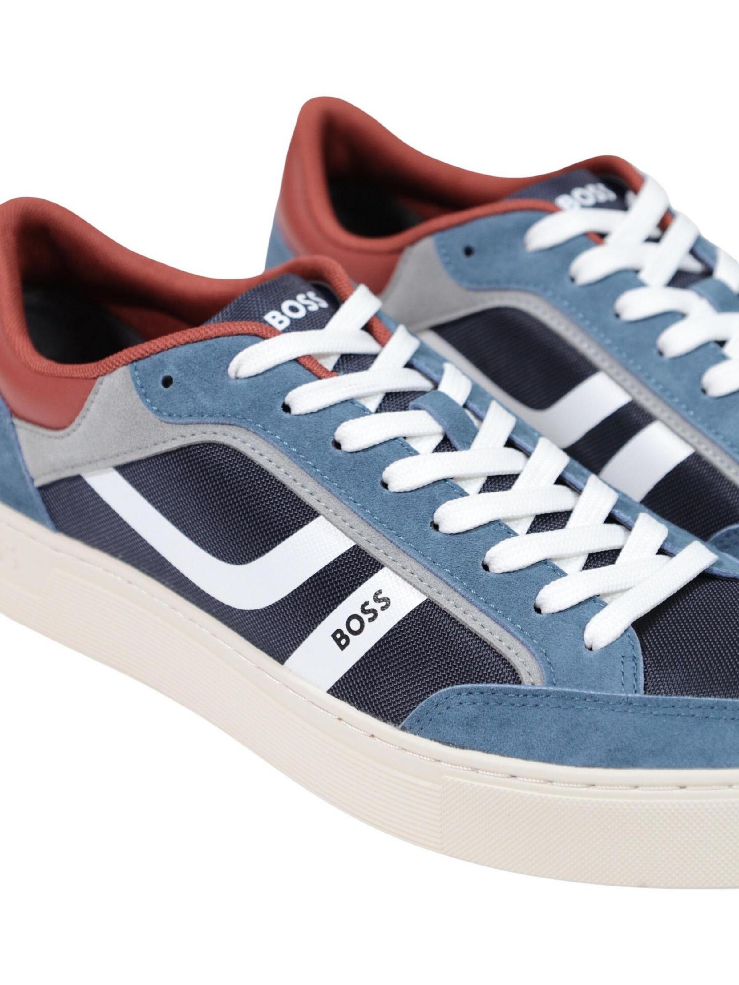 Baskets basses 'Rhys Tenn bnymi 50568467' BOSS en bleu