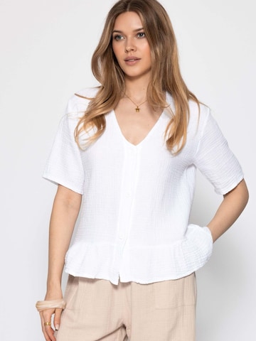 SASSYCLASSY Blouse in White