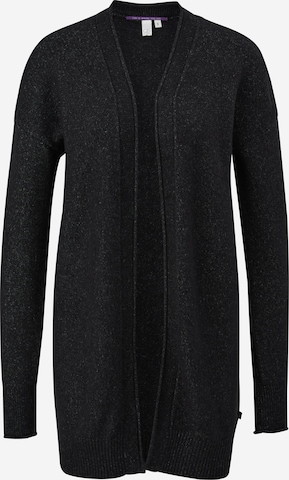 Cardigan QS en noir : devant