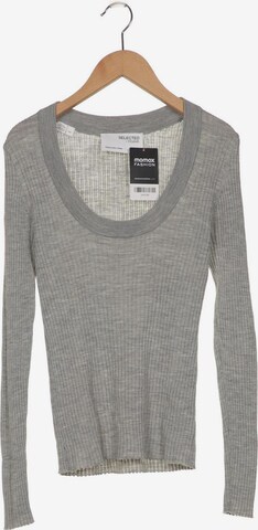 SELECTED Sweater & Cardigan in S in Grey: front