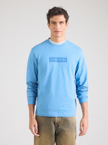 NAPAPIJRI Shirt in Blau: Vorderseite