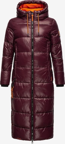 Manteau d’hiver 'Schmuseengel' NAVAHOO en rouge : devant