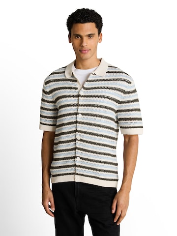 TOM TAILOR Strickjacke in Grün: Vorderseite