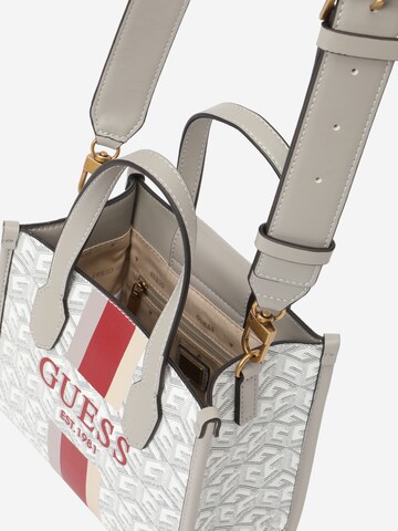 GUESS Handtasche 'SILVANA' in Weiß