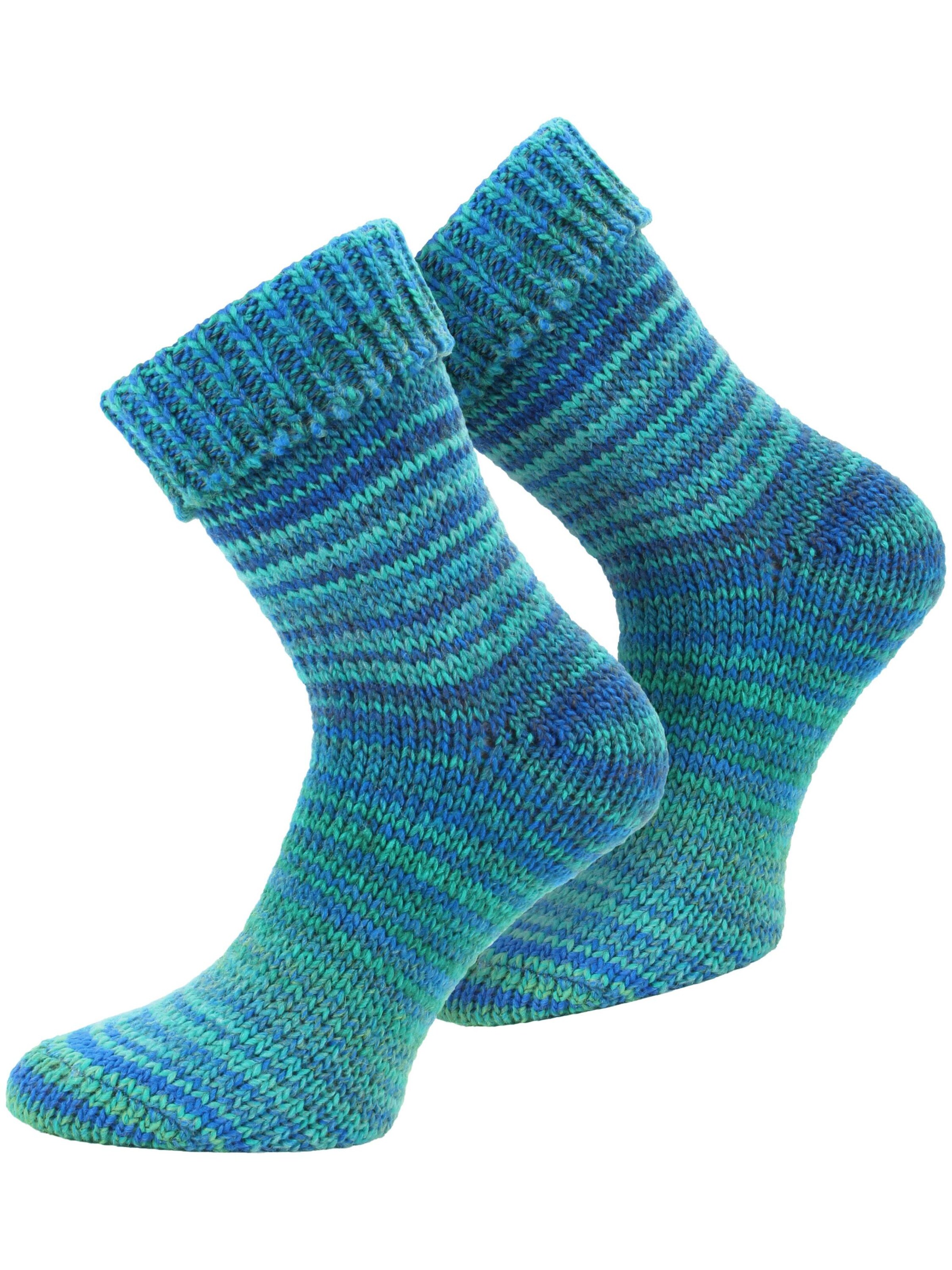 normani Socken in Blau: Vorderseite