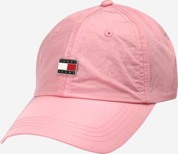Tommy Jeans - Gorra en rosa: frente