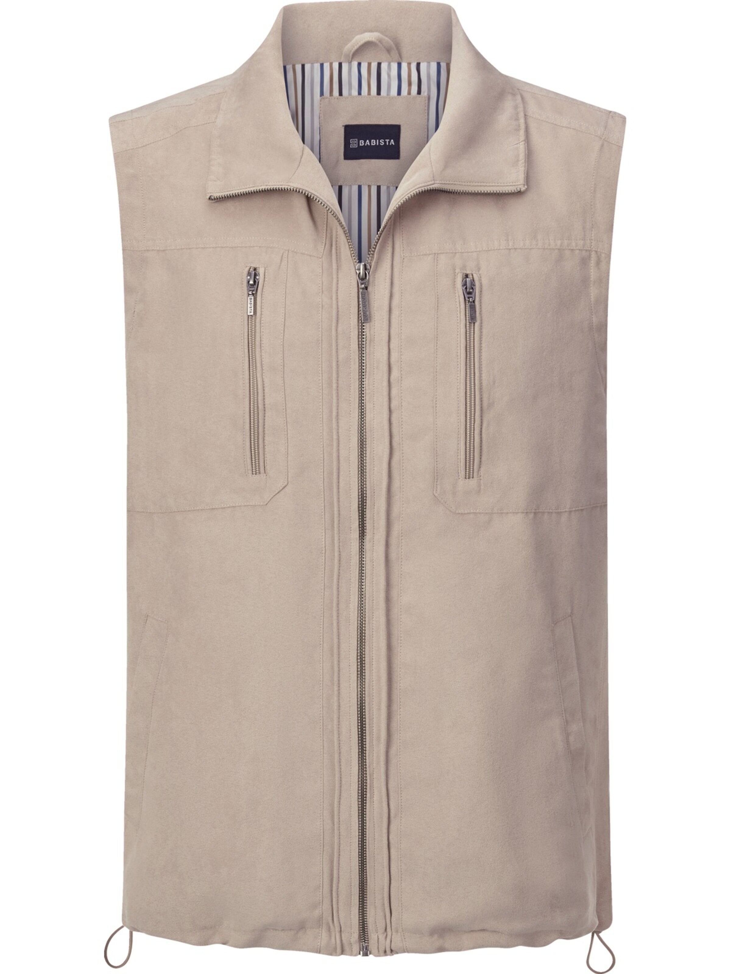 BABISTA Weste ' Vorienzo ' in Beige: Vorderseite