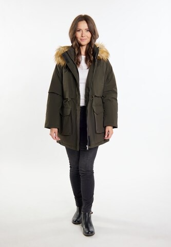 Usha - Parka de inverno em verde