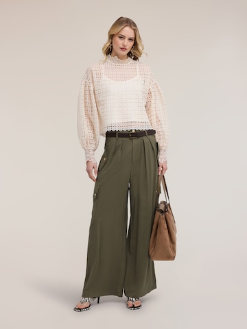 MOTIVI Wide leg Pants in Green