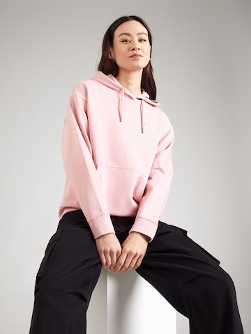 PUMA Mikina 'ESS ELEVATED' - Ružová: predná strana