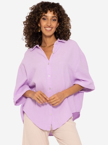 SASSYCLASSY Bluse in Lila