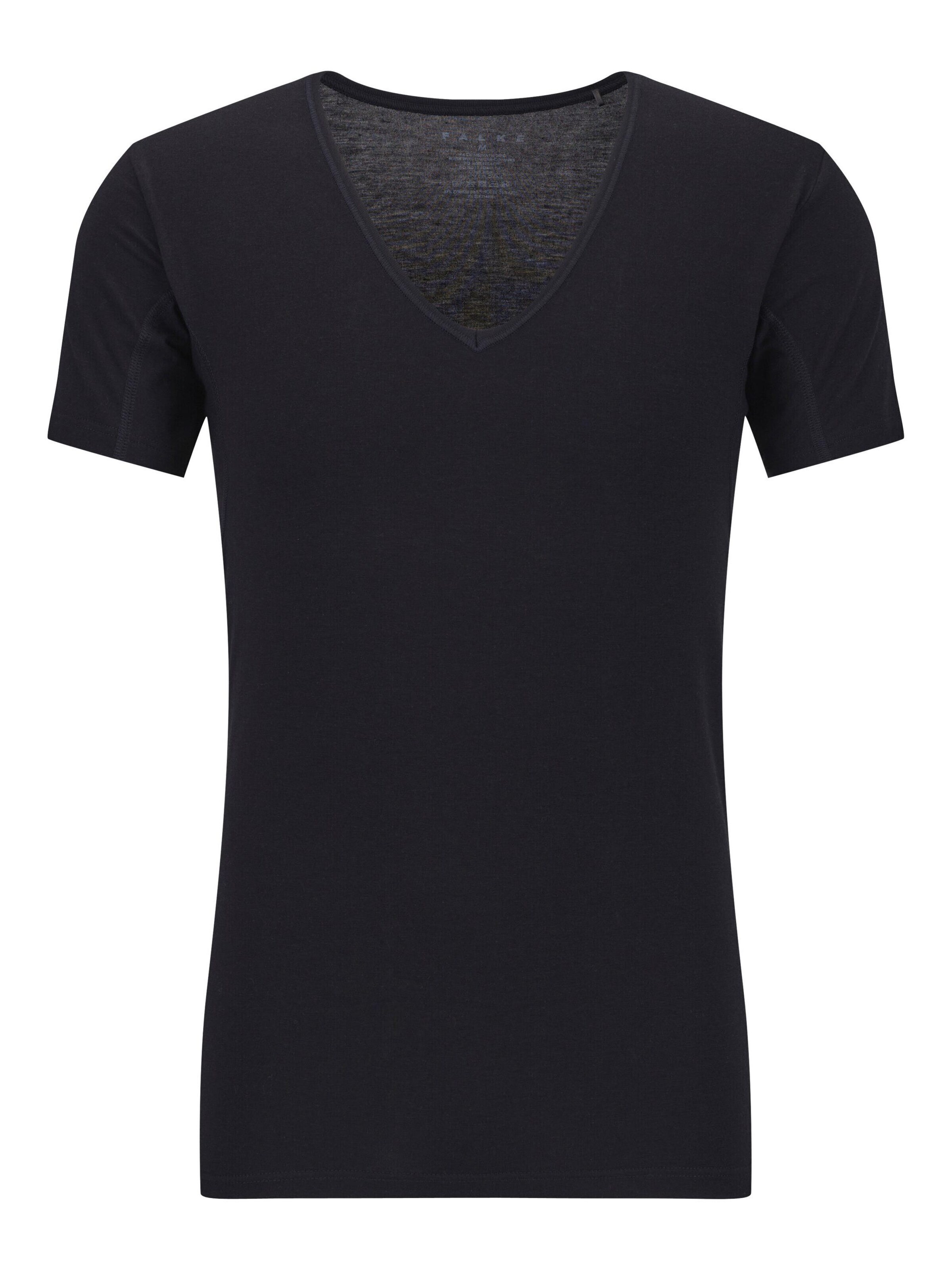 FALKE Undershirt in Black