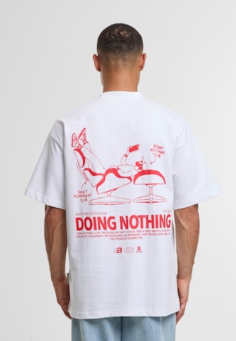 Another Cotton Lab Shirt 'Doing Nothing' in Wit