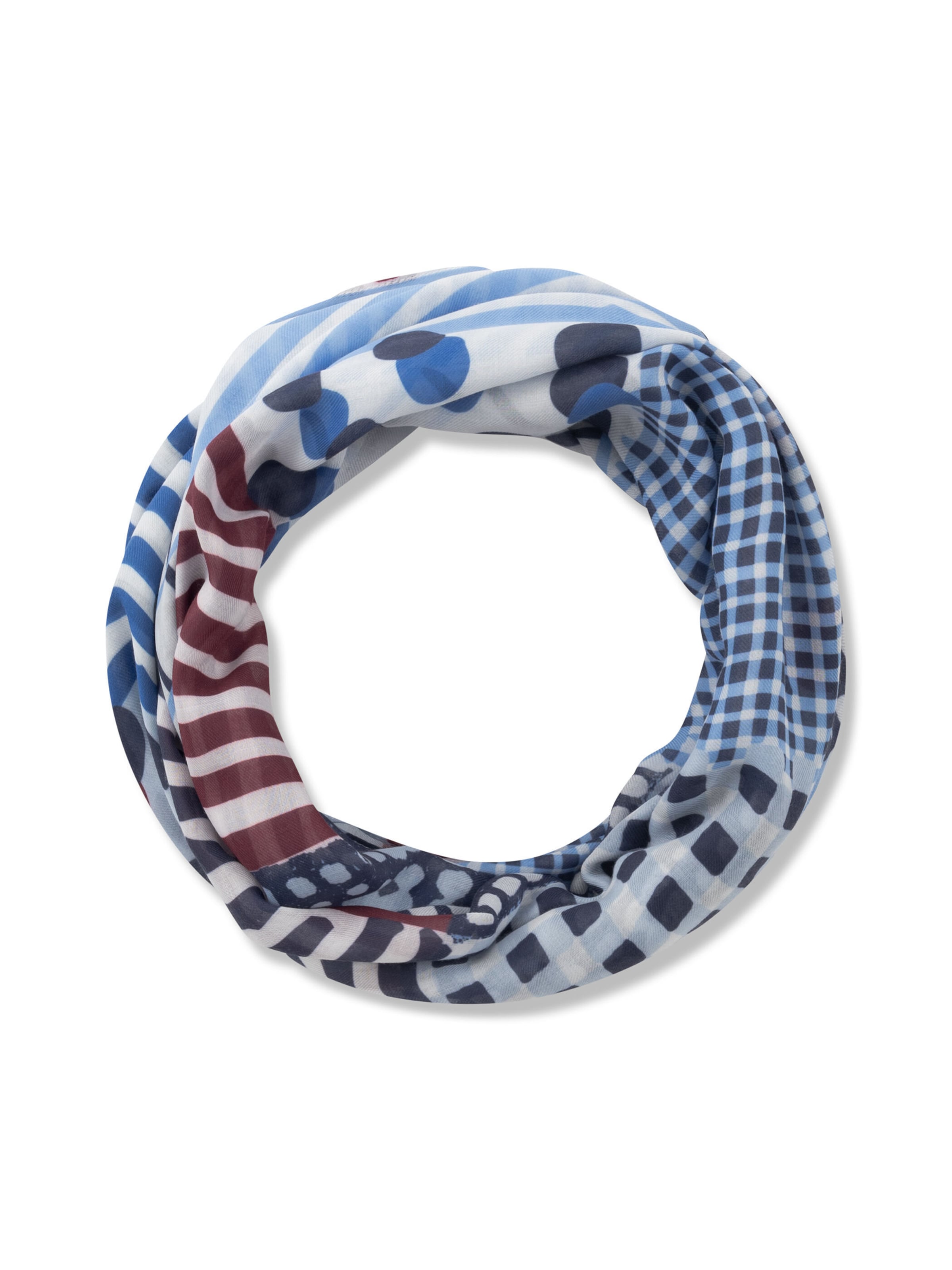 CODELLO Sjaal in Blauw: voorkant