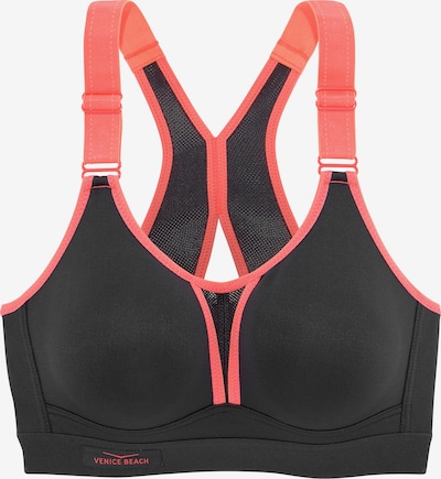 VENICE BEACH Sports bra in Anthracite / Pink, Item view