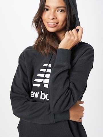 new balance Sweatshirt in Black