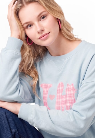 MYMO Sweatshirt in Blauw