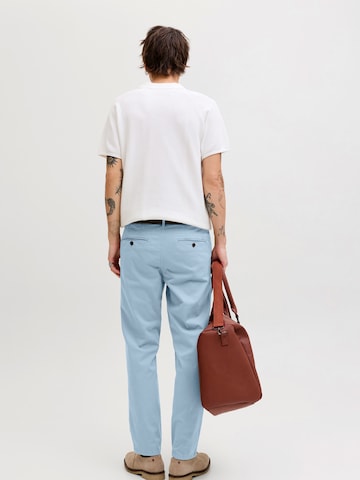 JACK & JONES regular Lærredsbukser i blå