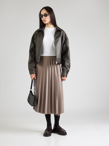 VILA Skirt 'VINITBAN' in Brown