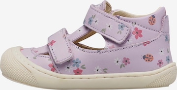 Sandales 'PUFFY' NATURINO en violet : devant